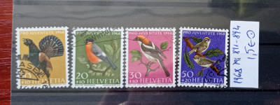 TS21 - Timbre serie - Elvetia - Helvetia 1968 Mi811-894 foto