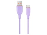 Cablu USB 2.0 GEMBIRD USB A la USB C 1,5m Violet Silicon 2,1A