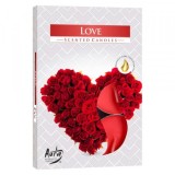 Set 6 lumanari parfumate tip pastila P15-105 LOVE DNC25876