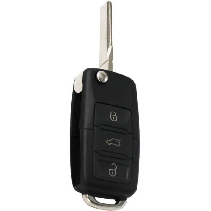 Cheie Auto Completa Techstar&reg; Volkswagen EOS, Polo, Golf, Altea, Leon, Octavia, 433Mhz, 1K0 959 753 G, ID48, 3 Butoane