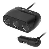 Adapt bricheta 1t-3m+2USB A mama 2.1A