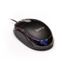 MOUSE Spacer, PC sau NB, cu fir, USB, optic, 800 dpi, butoane/scroll 3/1, foto