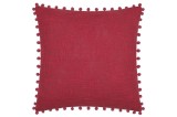 Pernă Decorativă Sanchez 40X40 Cm, Culoare Roșu, 100% Bumbac