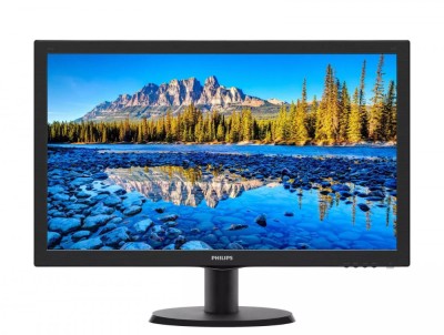 Monitor 24 inch, LED, Philips 246V5L, Full HD, HDMI, Black, 12 Luni Garantie foto