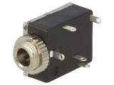 Soclu Jack 3,5mm Mamă Stereo cu Dublu &Icirc;ntrerupător, Lumberg