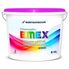 Vopsea Superlavabila Interior &ldquo;Emex&rdquo; - Alb - Bid. 15 L
