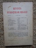 Revista Fundatiilor Regale - Anul II 1 IULIE 1935 Nr. 7