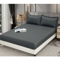 Husa de pat cu elastic Damasc 3 piese Xen HD012