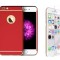 Pachet husa Apple iPhone 6 Plus/6S Plus,MyStyle Elegance Luxury 3in1 Red, folie de sticla gratis