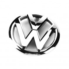 Emblema Volkswagen, montaj pe grila radiator, 137mm foto