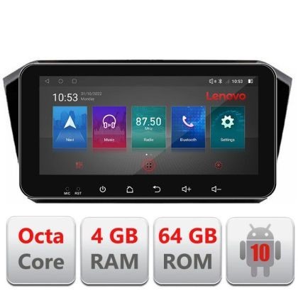 Navigatie VW Passat 2015- I-518 4+64 ecran 10.33&quot; Android Waze USB Navigatie Internet Youtube Radio CarStore Technology