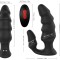 Vibrator Dublu Flint, Remote Control, 9 Moduri Vibratii, USB, Negru, 12.9 cm, Passion Labs