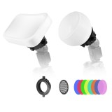 LENSGO D235 Silicon Diffuser pentru blitz speedlite.
