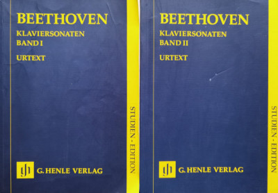 Beethoven Klaviersonaten Band Vol. 1-2 - G. Henle Verlag ,555644 foto