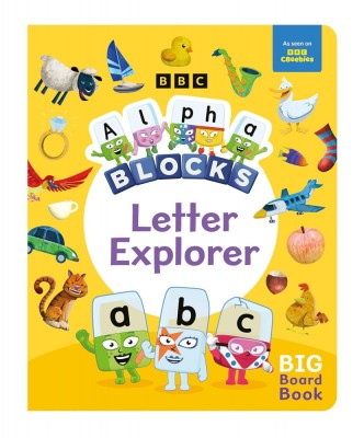 Carticica cu litere si sunete - Alphablocks PlayLearn Toys foto