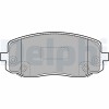DELPHI LP1933 set placute frana,frana disc