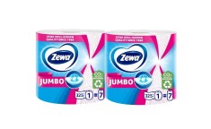 Pachet Prosoape de hartie Zewa Jumbo Decor, 2 straturi, 2 role, 650 foi