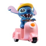 Figurina Yume Zoom Hero Stitch - Motorcycle - Roz