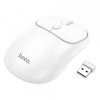 Mouse Wireless HOCO GM25, 1600DPI, Alb