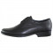 Pantofi eleganti barbati piele naturala - Pieton negru - Marimea 40