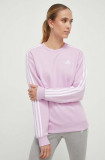 Cumpara ieftin Adidas bluza femei, culoarea roz, cu imprimeu