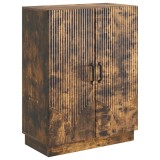 vidaXL Bufet Stejar fumuriu 66 x 34,5 x 87 cm Lemn prelucrat 895280