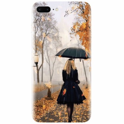 Husa silicon pentru Apple Iphone 7 Plus, Autum foto