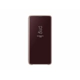 Husa de protectie Samsung Galaxy S9Plus Clear View Cover Gold, Auriu, Plastic