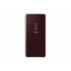 Husa de protectie Samsung Galaxy S9Plus Clear View Cover Gold
