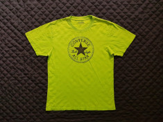 Tricou Converse All Star Chuck Taylor. Marime S: 49.5 cm bust, 67 cm lungime foto