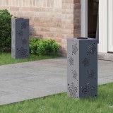 vidaXL Lumină LED Solară pentru Alei 2 pcs Antracit 879739