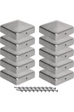 Capace pentru st&acirc;lpi 11x11 cm - 10 bucăți