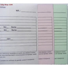 Autocopiative A5 Proces Verbal de primire in service