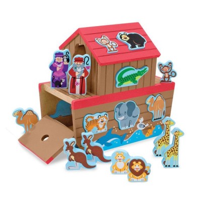 Set de joaca din lemn Arca lui Noe Melissa and Doug foto