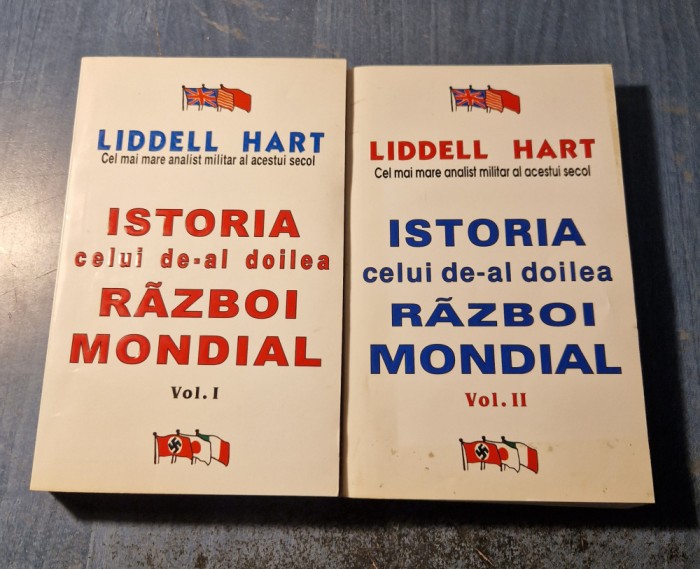 Istoria celui de -al Doilea Razboi Mondial Liddell Hart 2 volume