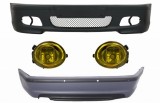 Body Kit cu PDC BMW Seria 3 E46 4D (1998-2004) Proiectoare Bec Halogen 9005 M-technik Design Performance AutoTuning, KITT