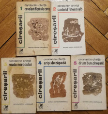 Constantin Chirita - Ciresarii (5 volume) 1976 editie completa roman de aventuri foto