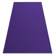 Covor anti-alunecare RUMBA 1385 o singură culoare violet, 200x600 cm