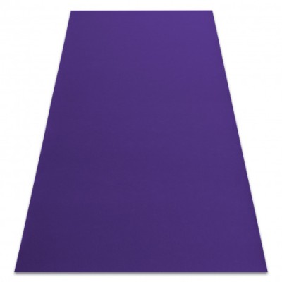 Covor anti-alunecare RUMBA 1385 o singură culoare violet, 60x200 cm foto