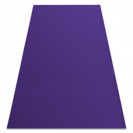 Covor anti-alunecare RUMBA 1385 o singură culoare violet, 200x200 cm