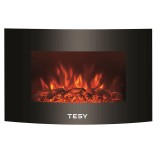 Cumpara ieftin Semineu electric de perete TESY WEF 200 SRELW TR, 2000W, negru