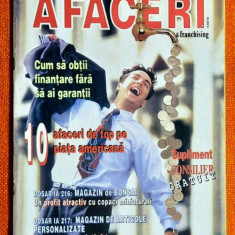 Revista Idei de afaceri nr 1 din 1998 Magazin de bonzai. Afaceri cu filtre apa.