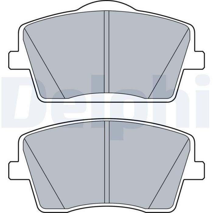 DELPHI LP3515 set placute frana,frana disc