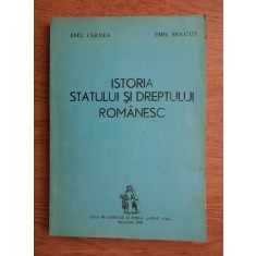 Emil Cernea, Emil Molcut - Istoria statului si dreptului romanesc