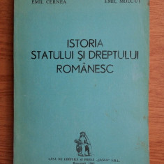 Emil Cernea, Emil Molcut - Istoria statului si dreptului romanesc (1992)