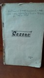 Cazone. Biblioteca Umoristica, Literara, Ilustrata, Militara, anul I, Noiembrie volumul I