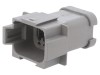 Conector cablu-cablu PX0 tată 8 pini gri IP68