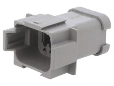 Conector cablu-cablu PX0 tată 8 pini gri IP68