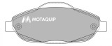 MOTAQUIP LVXL1333 set placute frana,frana disc
