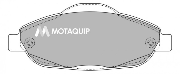 MOTAQUIP LVXL1333 set placute frana,frana disc